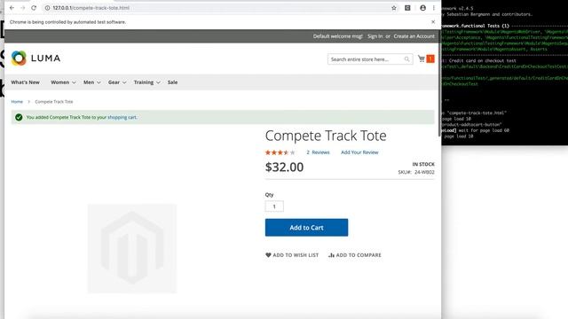Functional Test of Custom payment module of Magento 2.3.3 смотреть онлайн