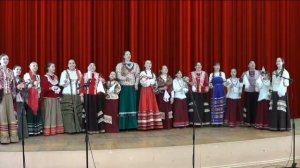 Русская народная хороводная  песня «В саду девушки гуляли»Казачья плясовая «Ой, на горе калина»