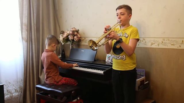Людвиг Ван Бетховен — Сурок (дуэт пианино и труба) смотреть онлайн