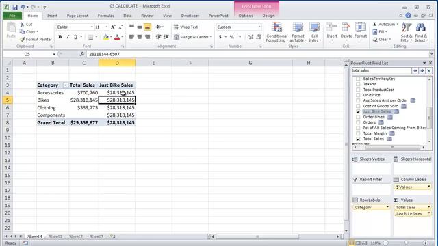 The CALCULATE() Function - Full Video from PowerPivotPro School смотреть онлайн