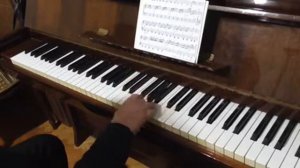 Разучиваем на ф-но:Моцарт Волынка (Красивые пьесы для начинающих)