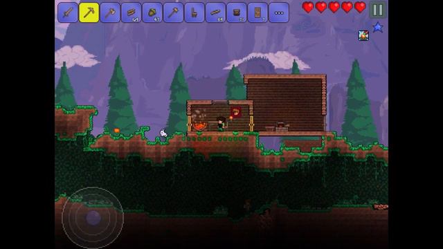 Terraria ep 2 Op Boomerang! смотреть онлайн