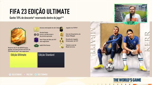 FIFA 23 | QUAL VERSÃO COMPRAR?! EDIÇÃO STANDARD VS EDIÇÃO ULTIMATE смотреть онлайн