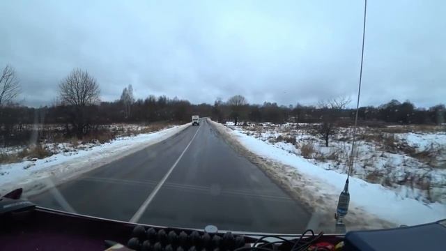 Дальнобой. Разгрузил Костюковичи, взял загрузку с Могилёва и еду домой в Минск. смотреть онлайн