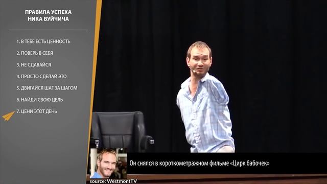 Поверить в Себя | Ник Вуйчич (Правила Успеха) смотреть онлайн