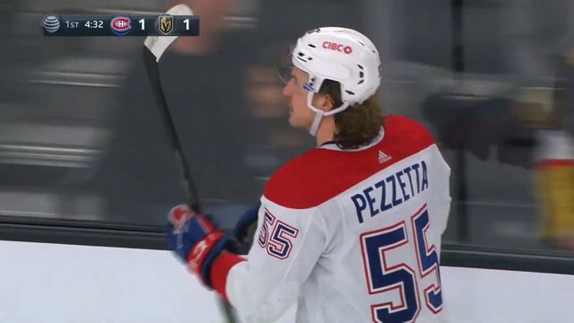 Lineman Ryan Gibson blocks Pietrangelo, leads to Montreal goal смотреть онлайн