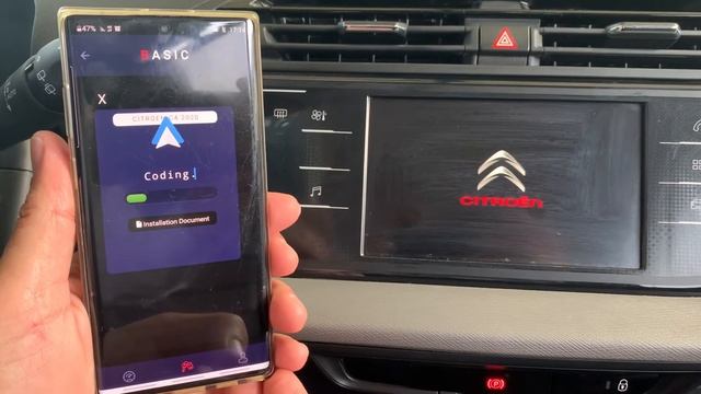 Citroen C4 - CarPlay, Android Auto & Mirror Link смотреть онлайн