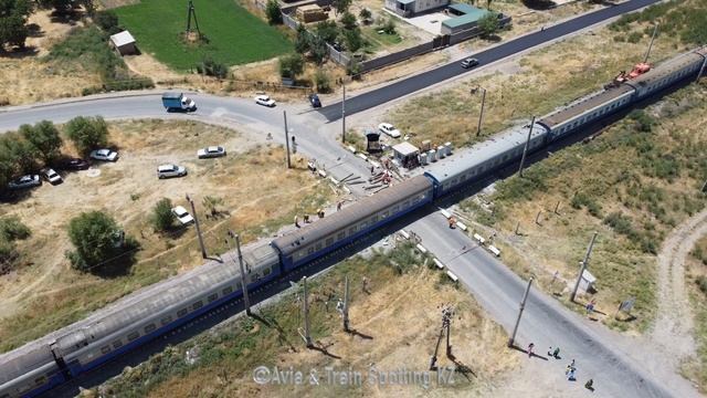 Railway Crossing Repair | Ремонт на переезде Кокбулак | КТЖ смотреть онлайн