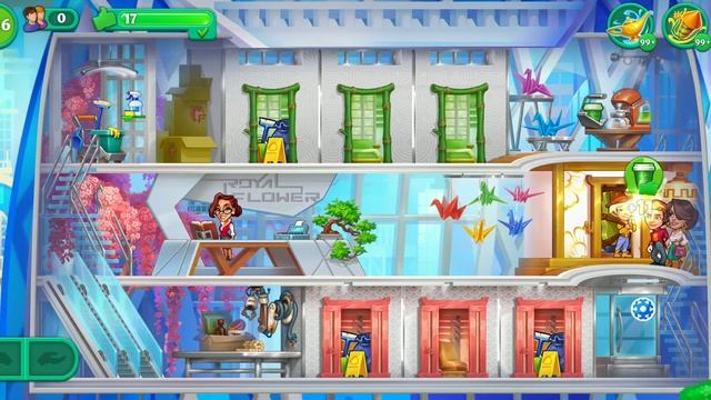 Grand Hotel Mania level 1 to 6_Royal Flower_hotel 6 смотреть онлайн