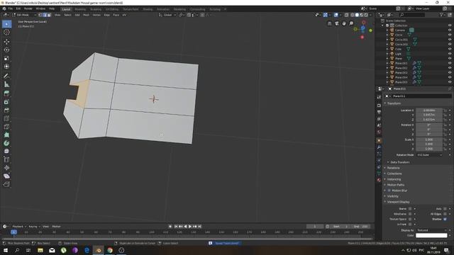 Моделируем Комнату в Blender 2.8.0 смотреть онлайн