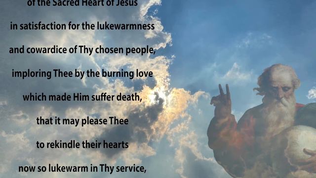 Prayer To God The Father By Saint Margaret Mary Alacoque. Catholic Prayer With Relax Music.