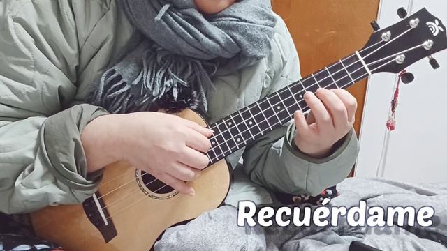 Recuérdame (Coco O.S.T:: Ukulele cover) смотреть онлайн