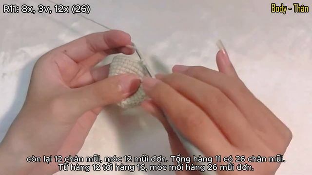 How to crochet "CAPYPARA" | Hướng dẫn móc len "Bộ trưởng tắm tiên" смотреть онлайн