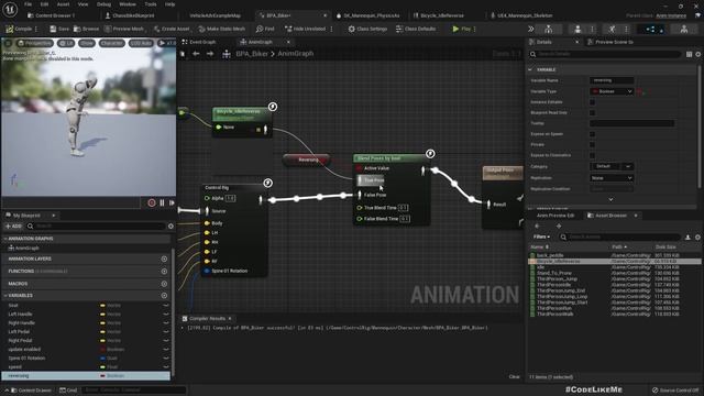 Unreal Engine 5 - Bicycle Riding System with Full Body IK [part 5 - Reverse and Stop] смотреть онлайн