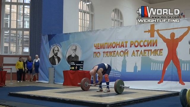 КУРНЕВ/KURNEV (81,М-70) 73-76-78х/95-100R-102R. Russian Championships Masters 11-15.03.2020 смотреть онлайн