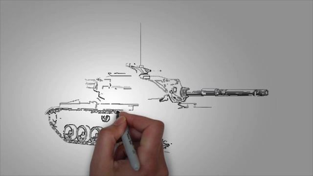 Рисунок танк. Как нарисовать танк поэтапно карандашом смотреть онлайн