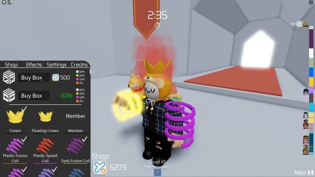 ВЫБИЛ ОСОБУЮ ПРУЖИНКУ... Roblox Tower of Hell смотреть онлайн