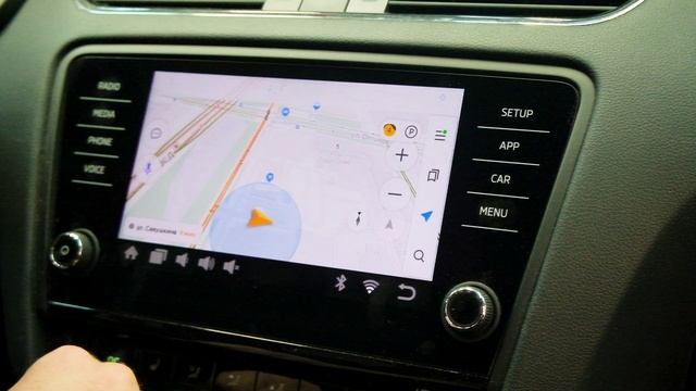Установка мультимедийного навигационного блока #Parafar на Skoda Octavia на Android 7.1 #PFB970 смотреть онлайн