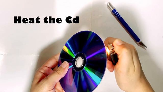 How to Separate CD Layer in just 1 minute without Boiling or Cutting смотреть онлайн