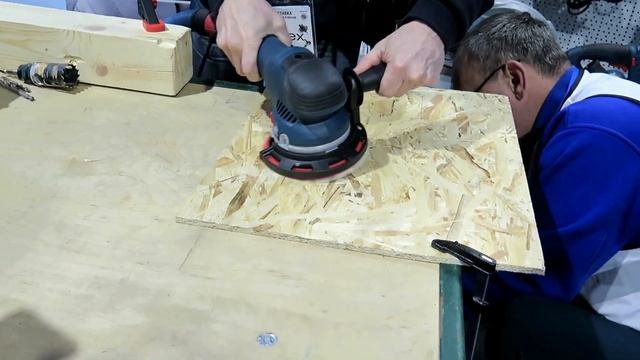 MITEX-2019, Ч-V: шатёр Bosch - эксцентриковые шлифмашины GET 55 125; GET 75 150 смотреть онлайн