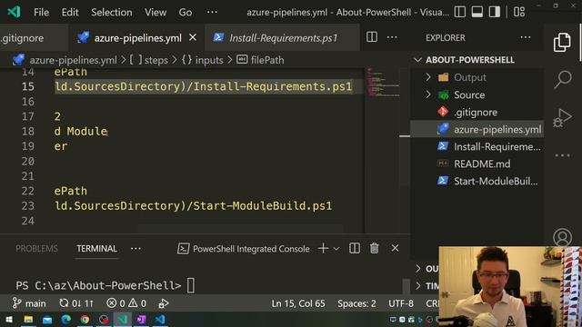 Building PowerShell module on Azure DevOps pipeline - step by step guide смотреть онлайн