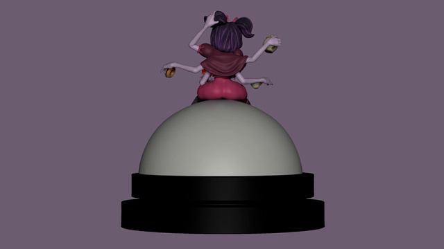 Muffet UNdertale 3DPrint Model смотреть онлайн