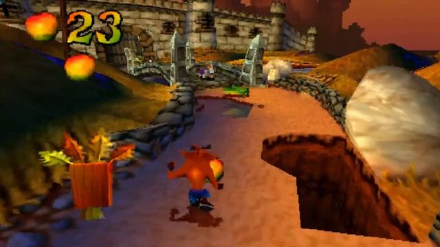 Crash Bandicoot 3: Warped - All medieval levels смотреть онлайн