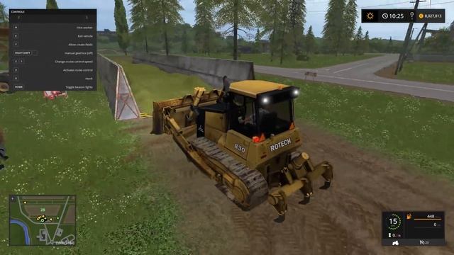 Farming Simulator 2017 Mods CHAFF COMPACTION смотреть онлайн