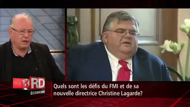 Gérald Fillion - Christine Lagarde à la tête du FMI смотреть онлайн