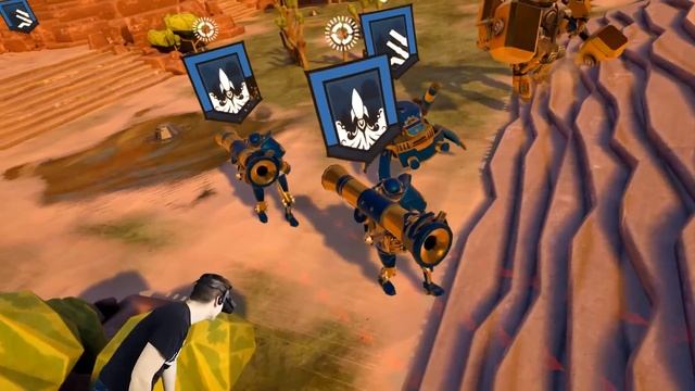 GIANT STEAMPUNK TITAN! - Brass Tactics Gameplay - Oculus Rift VR смотреть онлайн