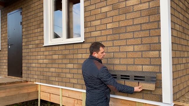 Отделка фасада материалом Технониколь Хауберг | Фасад дома из СИП панелей