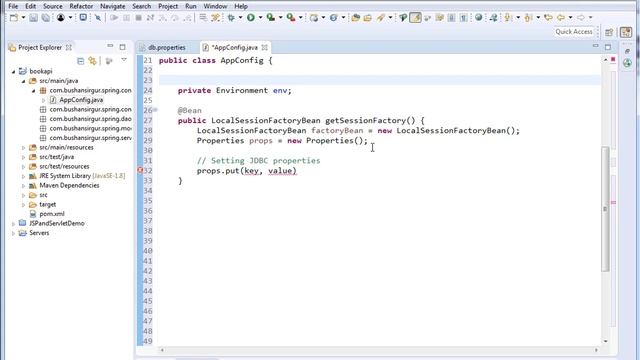 Angular and Spring MVC CRUD Tutorial - Spring Hibernate Configuration - Part 3 смотреть онлайн