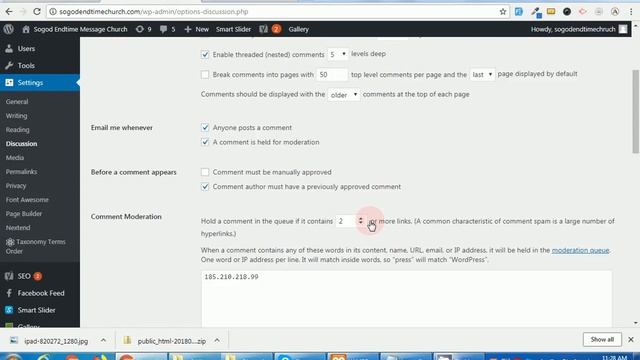 How to Block IP Addresses From Commenting in Your WordPress смотреть онлайн