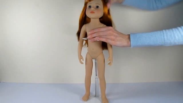 Кукла Йелла в синей шляпке от Шильдкрет