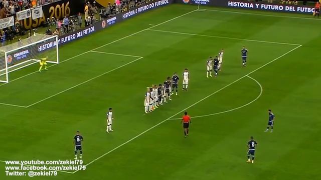 Вот такой гол забил Месси в ворота Сша смотреть онлайн