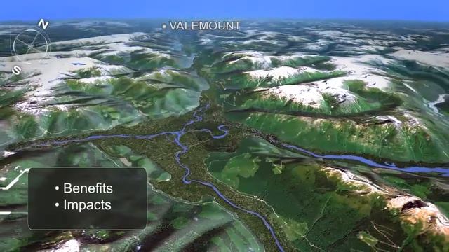 Dams and Reservoirs of the Columbia River Basin Flyover смотреть онлайн