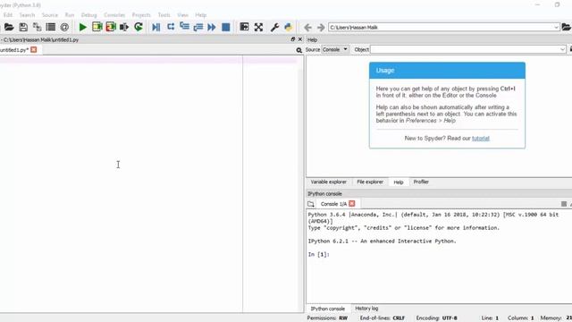 04 Overview of Spyder in Urdu/Hindi смотреть онлайн