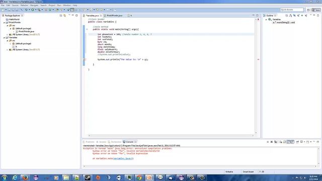Java Beginner Programming Tutorial - 6 - Data Types and more смотреть онлайн