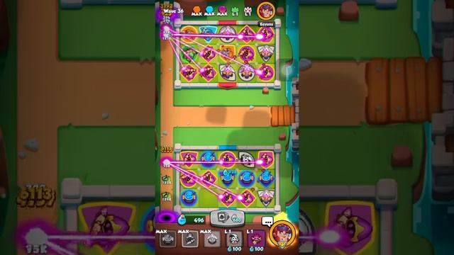 Rush Royale wave 63 with Eevuns part 2 смотреть онлайн