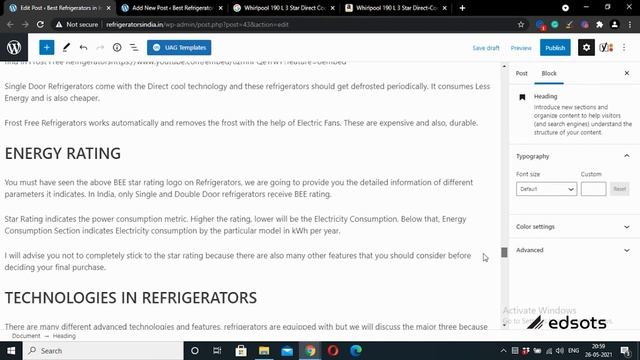 Writing a SEO Friendly Article Part 3 | Lecture 22 | Free Affiliate Marketing Mastery Course 2022 смотреть онлайн