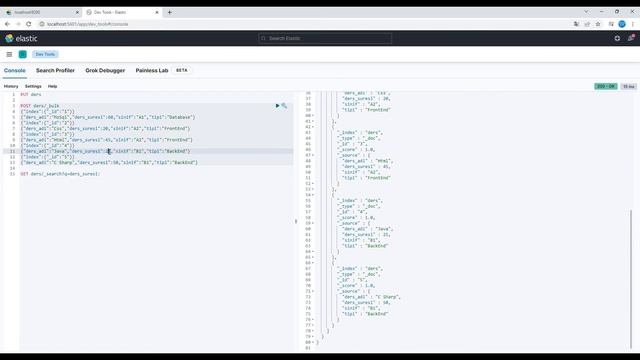 Elasticsearch Uri ve Dsl query смотреть онлайн