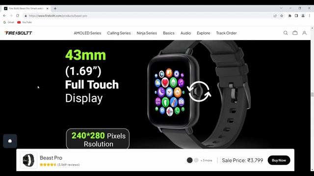 Fire Boltt Beast Pro⌚ Unboxing and Full Review смотреть онлайн