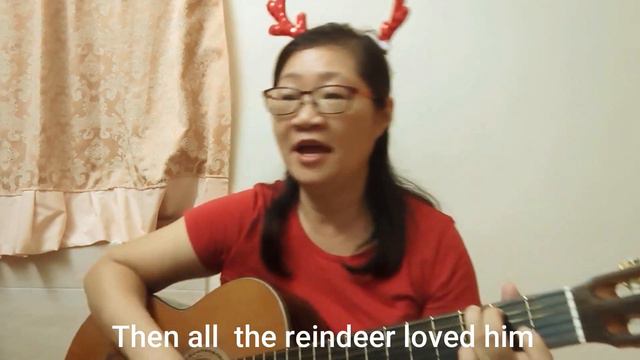 Rudolph the Red -nosed Reindeer 🦌/ Christmas carol смотреть онлайн