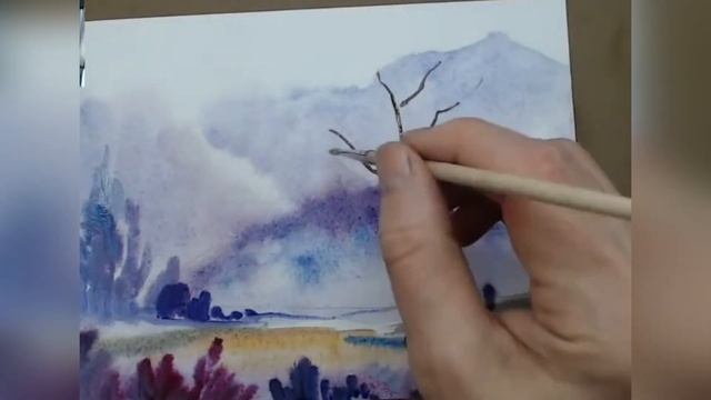 Весенние акварели. Минутки вдохновения с художником Зинаидой Голубевой смотреть онлайн