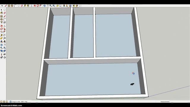 Сложена куќа-правење на ентериерот и ѕидовите (SketchUp) смотреть онлайн