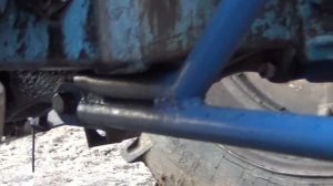 как усилил КУН на Т- 40, снял топливный бак для очередной модернизации трактора,