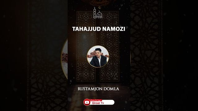 Tahajjud Namozi