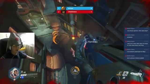 Стрим -Overwatch #59:*Во имя Царя* в Овервотче смотреть онлайн
