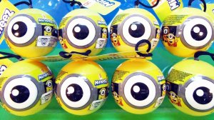 СЮРПРИЗЫ MINEEZ по мультику ГАДКИЙ Я 3 МИНЬОНЫ! Despicable Me 3 Minions Surprise eggs Unboxing TOYS