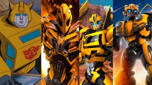 Эволюция Бамблби  в мультфильмах  и кино (1984-2023)